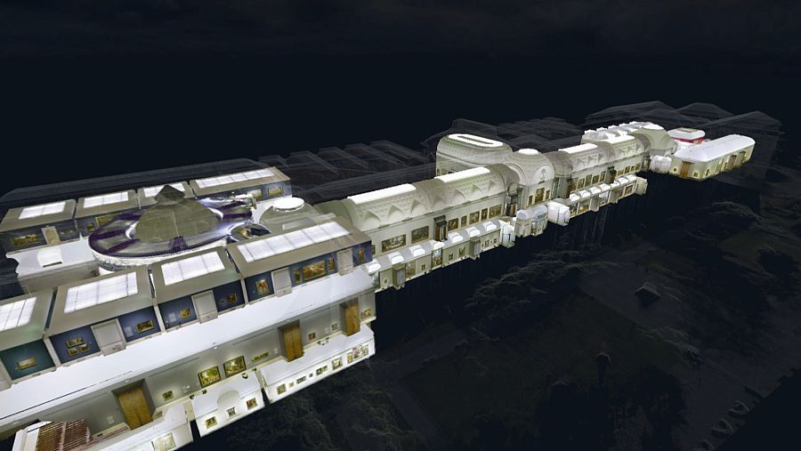 Escáner 3D del Museo del Prado