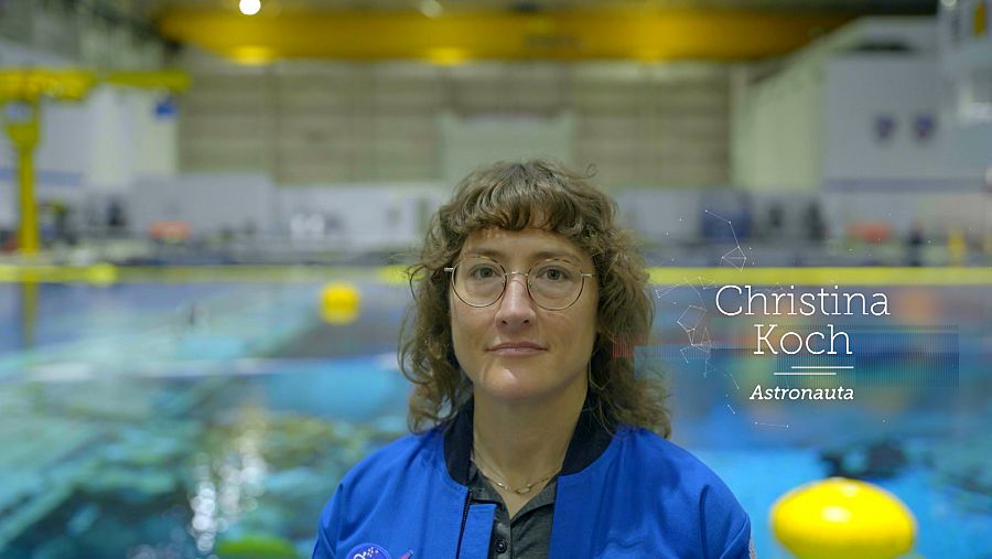 La astronauta de la NASA Christina Koch, en una entrevista para El Cazador de Cerebros.