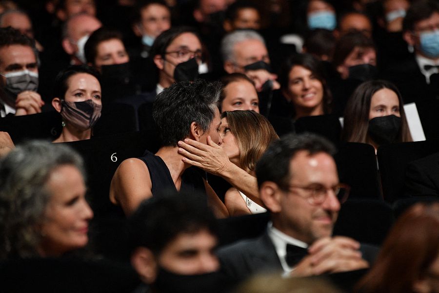 Jodie Foster y Alexandra Hedison en Cannes 2021