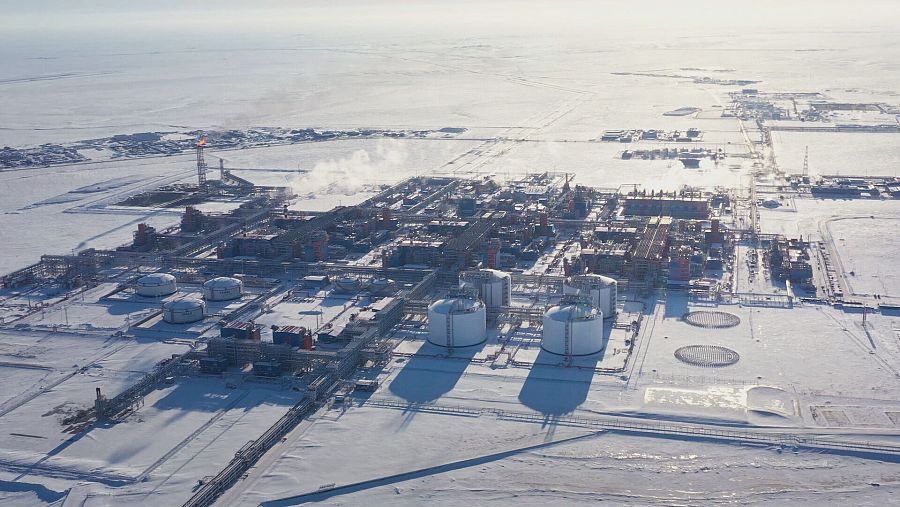 La gigantesca planta de gas licuado en el ártico ruso