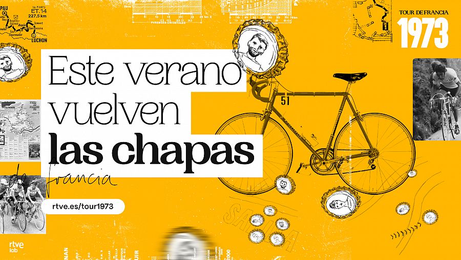 Tour Ocaña 1973, juego chapas Lab RTVE