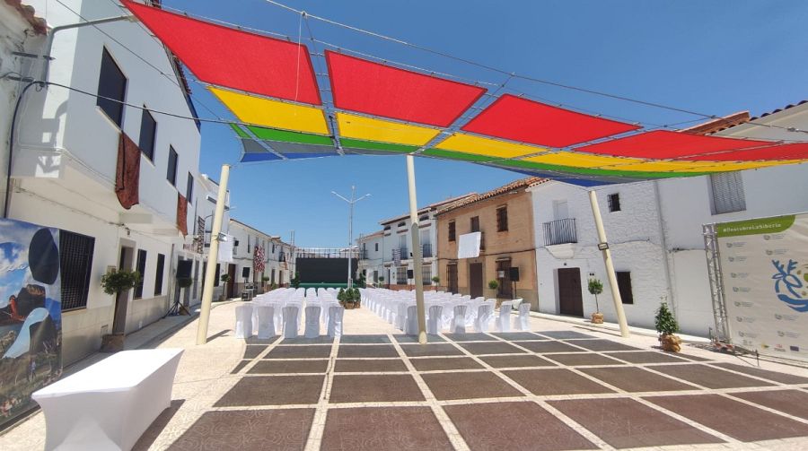 Plaza de España de Tamurejo