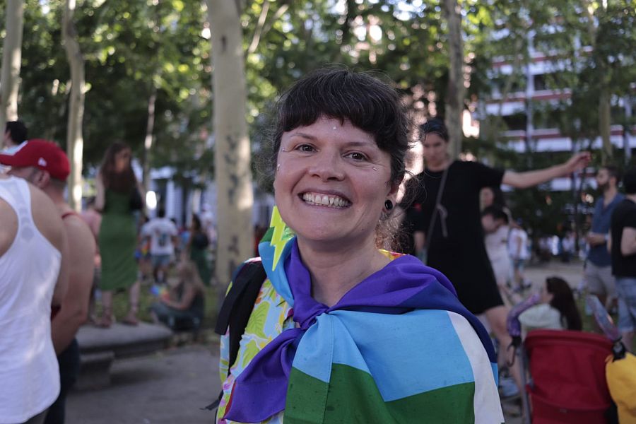 marchan en Madrid en defensa del colectivo LGTBI