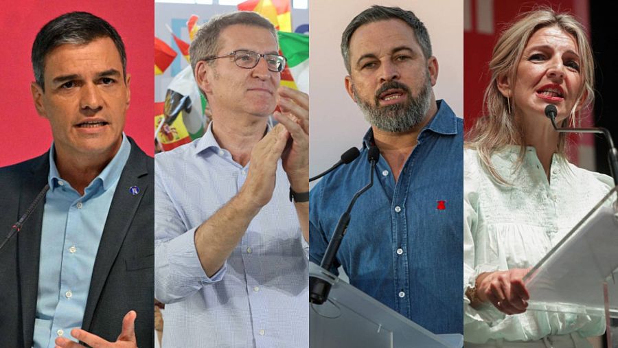 Elecciones 23J: Los candidatos arrancan la campaña lanzando sus programas