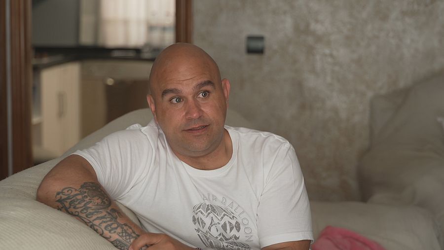 Miguel Córdoba Mora, enfermo de silicosis 