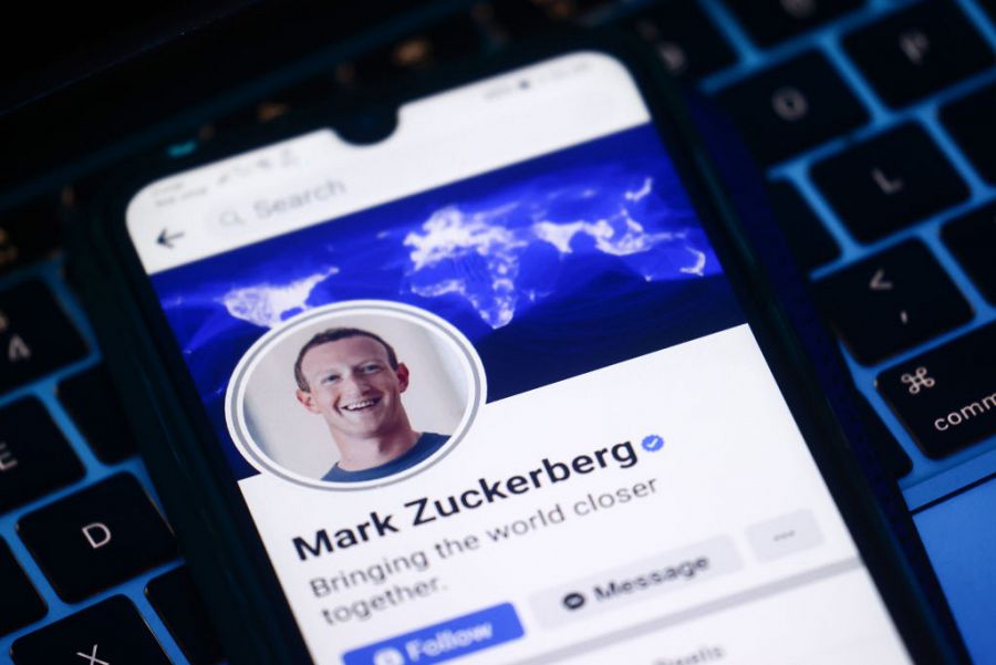 Mark Zuckerberg en Facebook