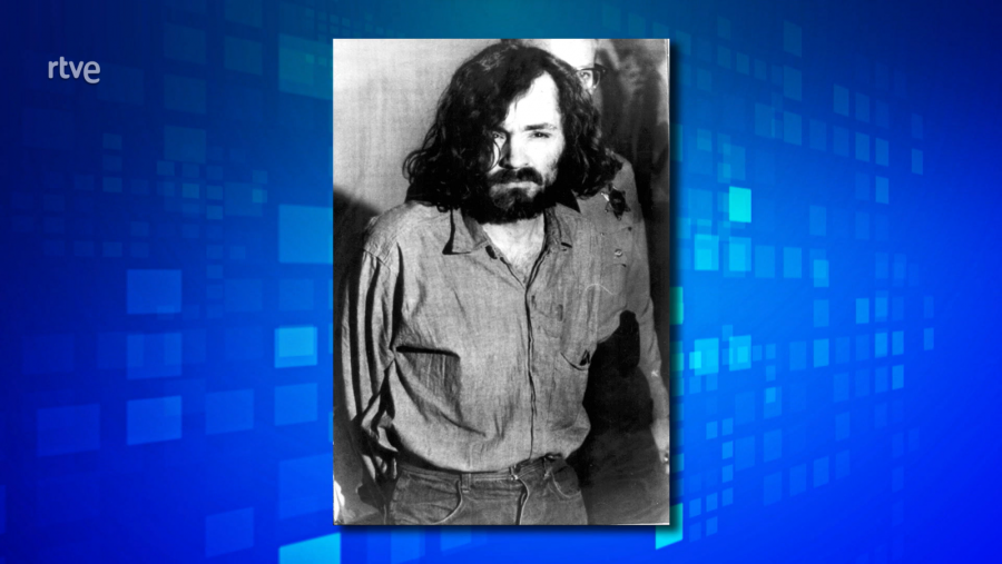 Charles Manson tras el asesinato de Sharon Tate