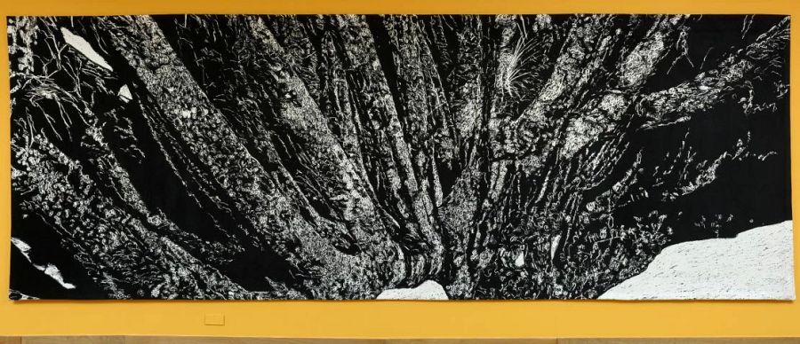 El poeta y el artista. Seamus Heaney & Jan Hendrix en Yagul en Casa de México