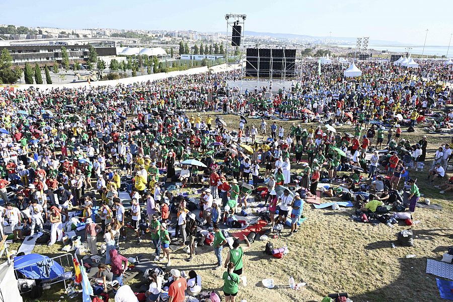 Más de un millón y medio de peregrinos asisten a la multitudinaria Santa Misa celebrada por el papa Francisco