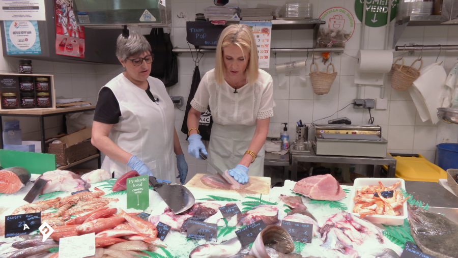 Introduce el cuchillo en un ángulo de 45º