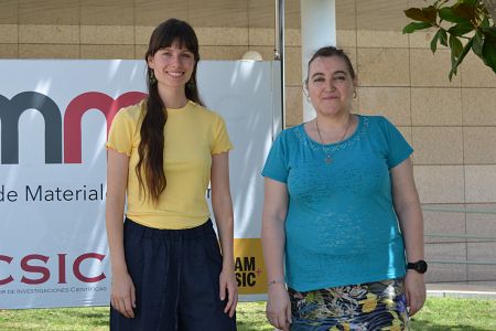 (De izquierda a derecha) Natalaia Valle y Pilar Aranda