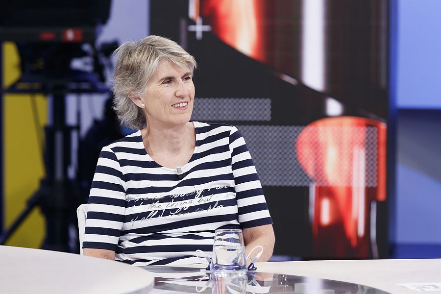 La periodista deportiva de RTVE Paloma del Río