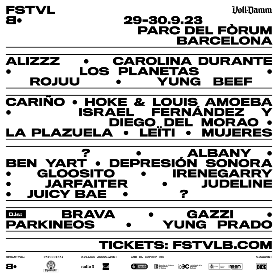 Cartel del Festival·B 2023