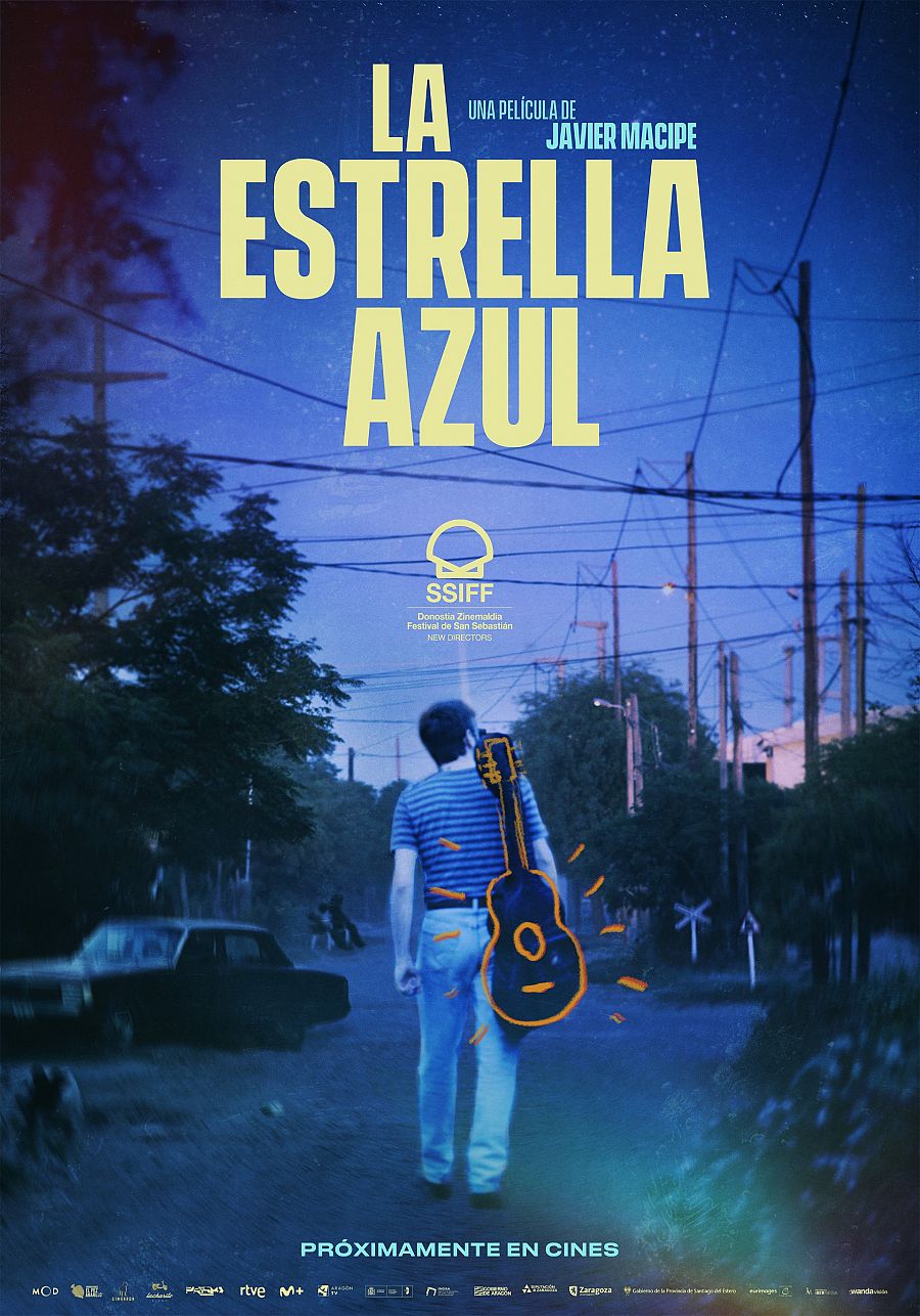 'La estrella azul' (2023), cartel oficial de la película