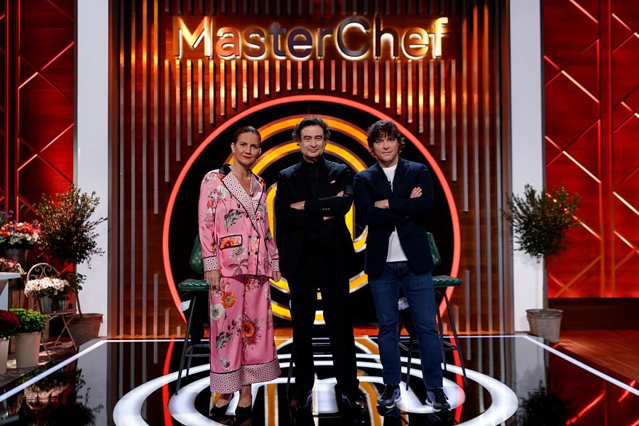 Samantha Vallejo-Nágera, Pepe Rodríguez y Jordi Cruz, jurado de 'MasterChef'