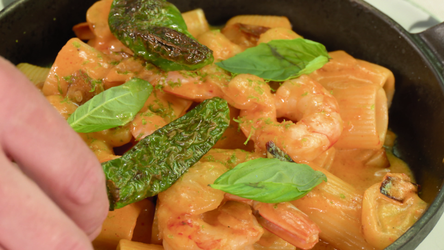 Añadir los pimientos