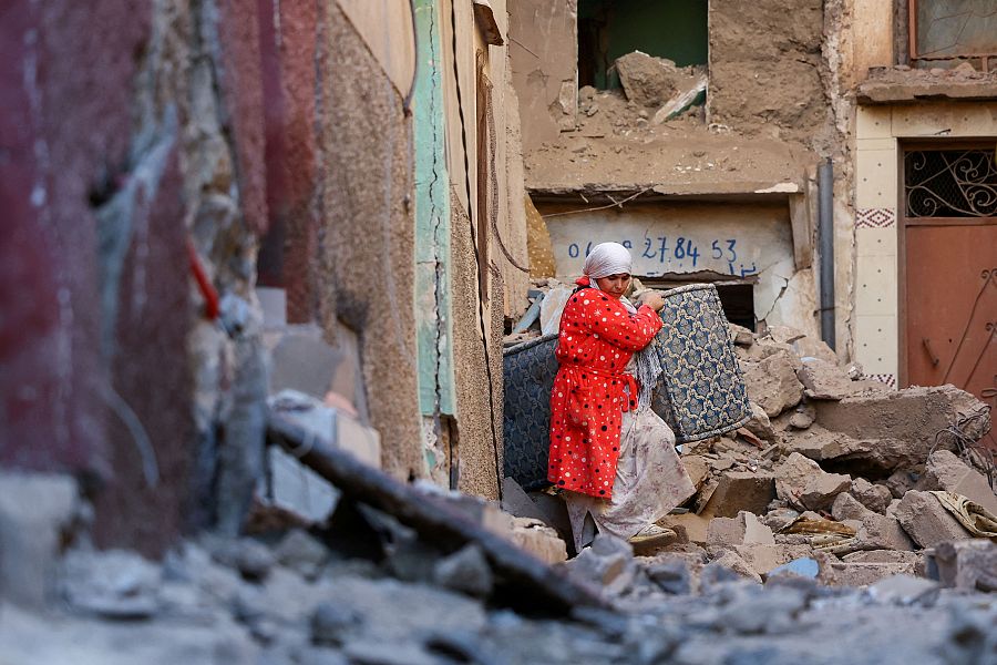 Aftermath of a deadly earthquake in Morocco