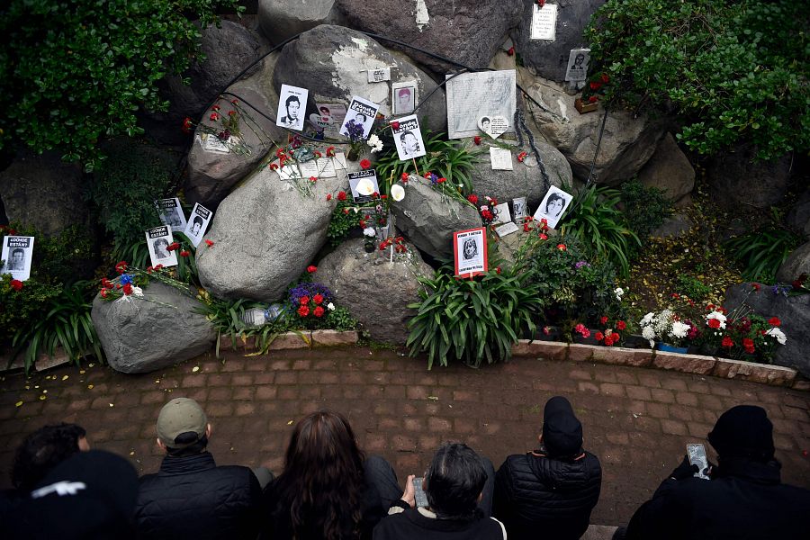 La marcha terminó a los pies de Memorial de los Detenidos Desaparecidos