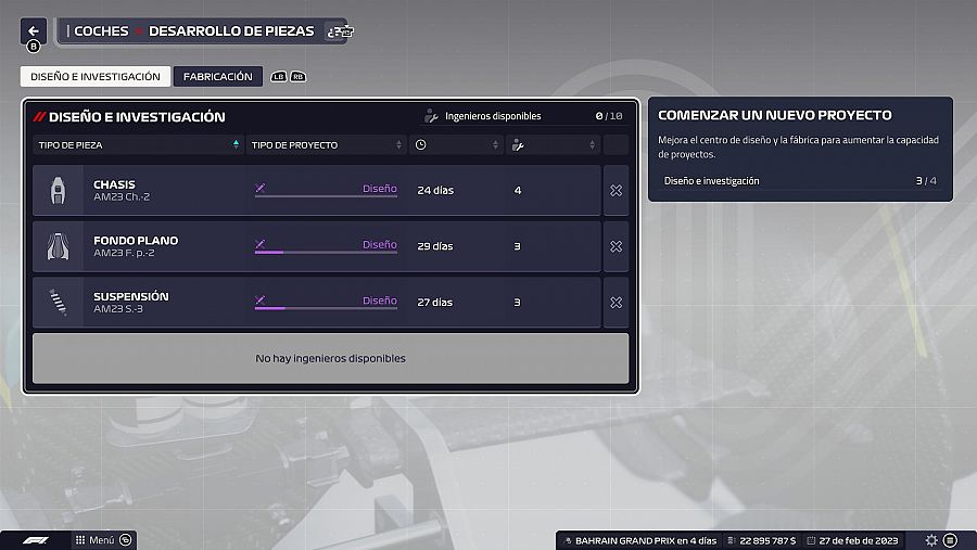 Imagen del videojuego 'F1 Manager 2023'