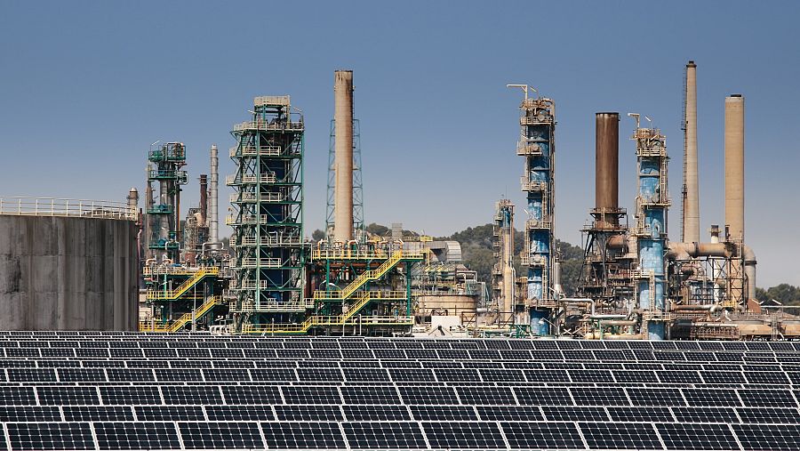 Planta placas solares