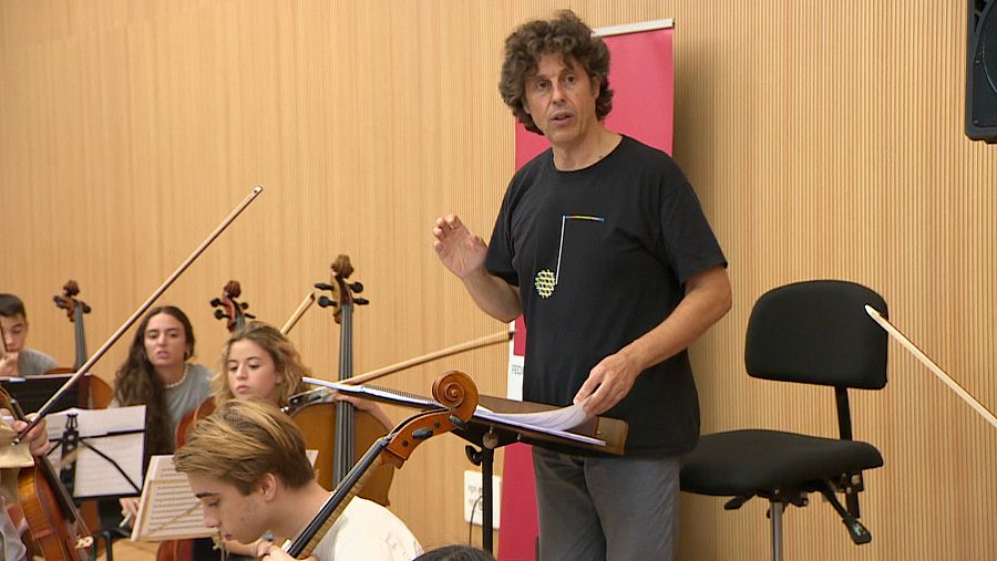 Ensayo de la Joven Orquesta Sinfónica de la FSMCV 04