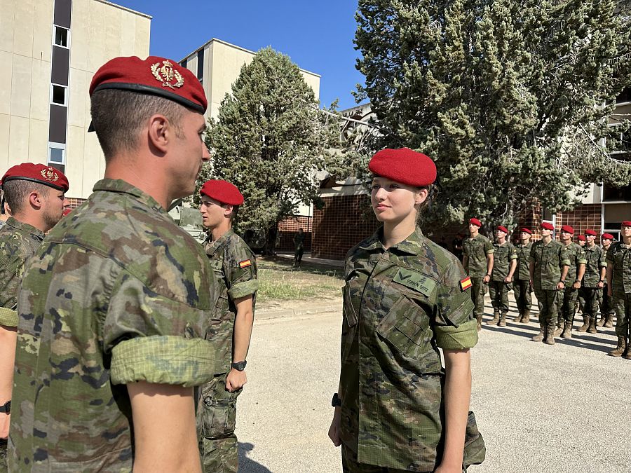 Instrucción militar en la Academia General Militar de la Princesa de Asturias