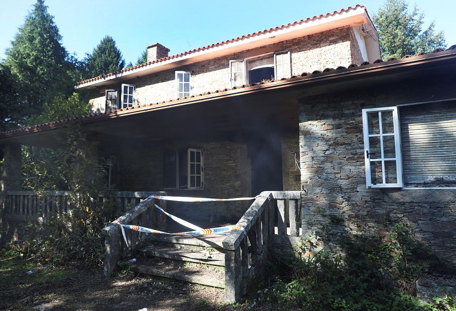 Una imagen de octubre de 2020 de la vivienda donde se produjo el asesinato de Asunta Basterra