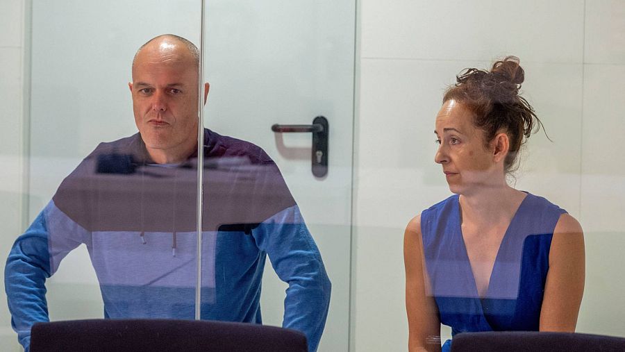Juicio en la Audiencia Nacional al exjefe de ETA Mikel Kabikoitz Carrera Sarobe, Ata, y a Miren Itxaso Zaldúa