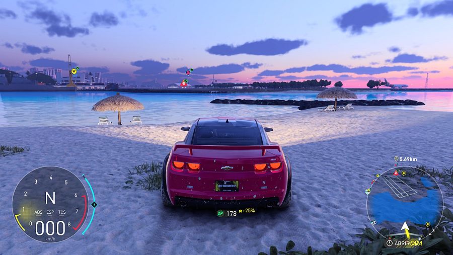 Pantallazo del videojuego 'The Crew Motorfest', ambientado en Hawái