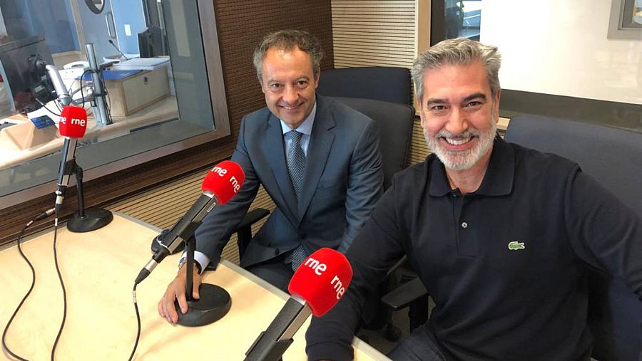 Jesús Porta con Arturo Martín