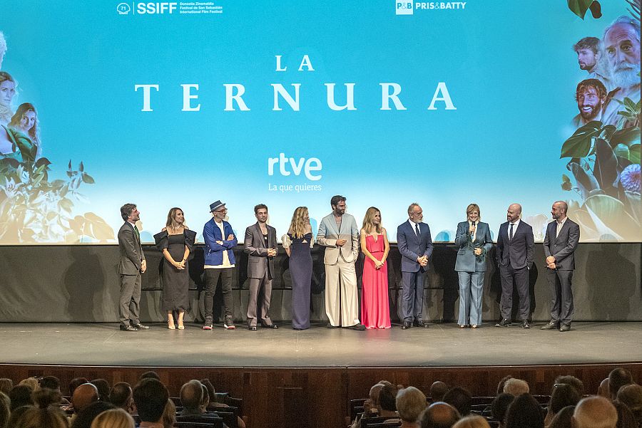 Presentación de 'La Ternura' en el Teatro Victoria Eugenia de San Sebastián