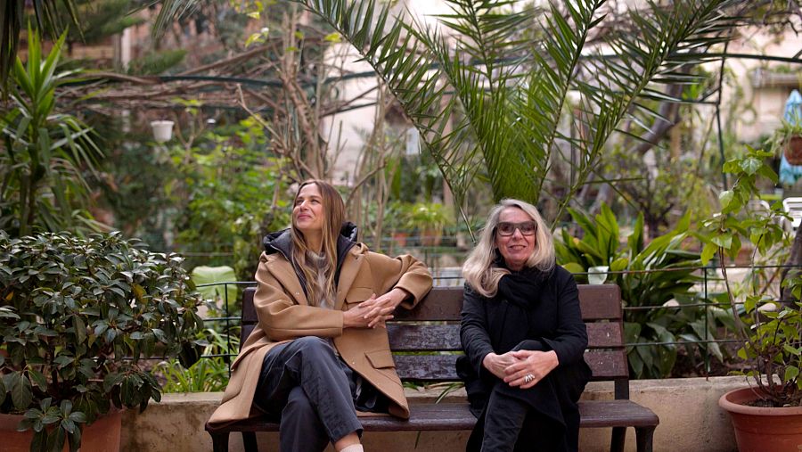 La Martina i la Tuni Torregrossa al 'Jardí del silenci'