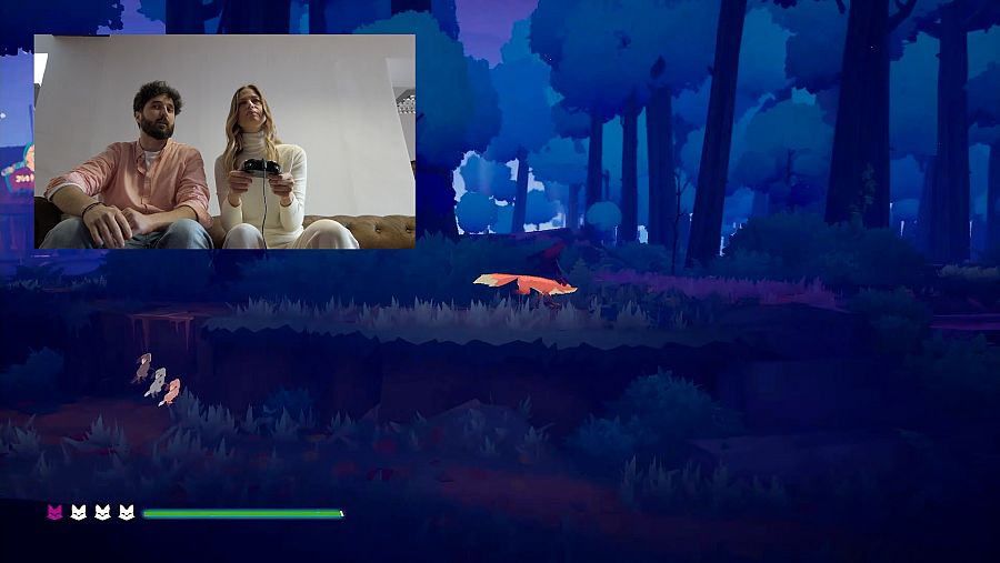 Martina Klein mostra com és el videojoc 'Endling. Extintion is forever'