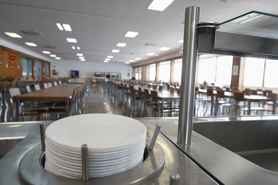 Comedor de cadetes en la Academia Militar General de Zaragoza