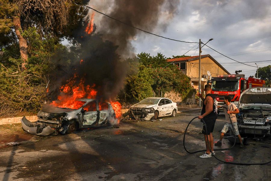 Las imágenes del tercer día del Estado de guerra en Israel