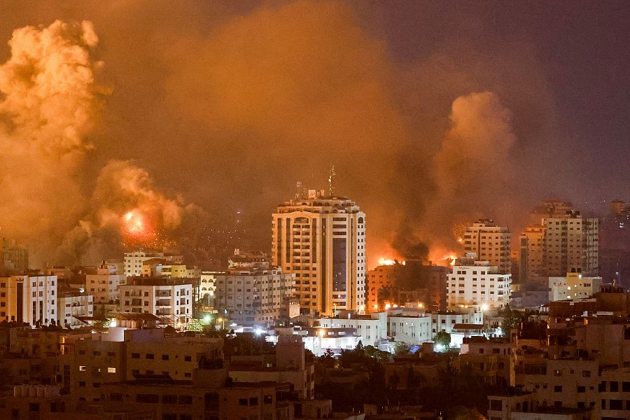 Las imágenes del tercer día del Estado de guerra en Israel