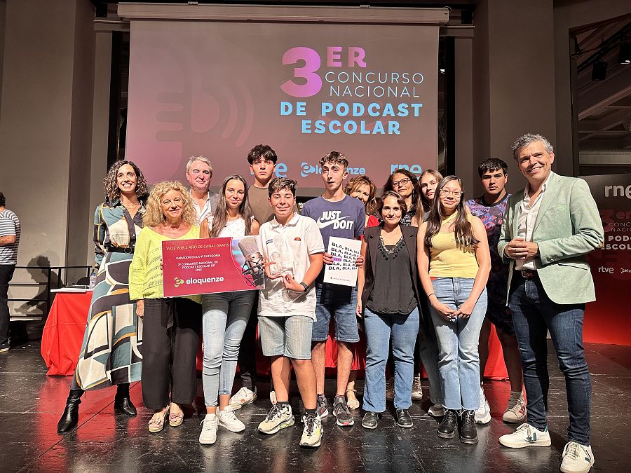 Ganadores 4ª categoría III Concurso Podcast Escolares