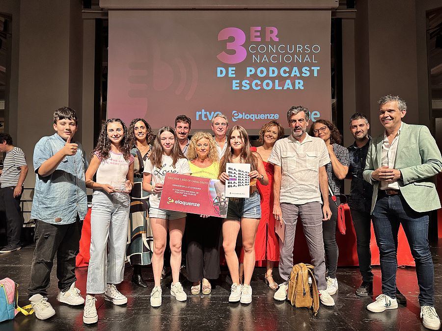 Ganadores 3ª categoría III Concurso Podcast Escolares