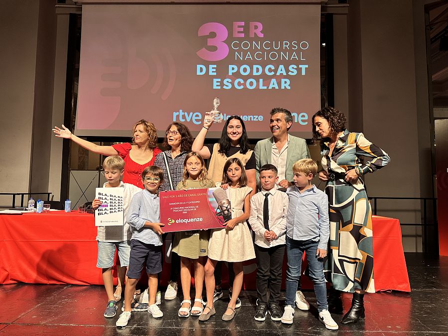 Ganadores 1ª categoría III Concurso Podcast Escolares