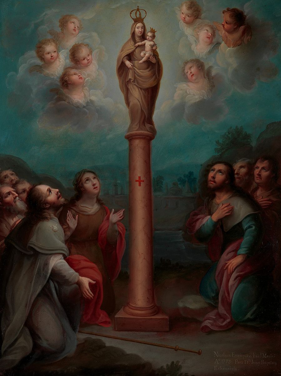 The Apparition Of The Virgin Of El Pilar To St. James