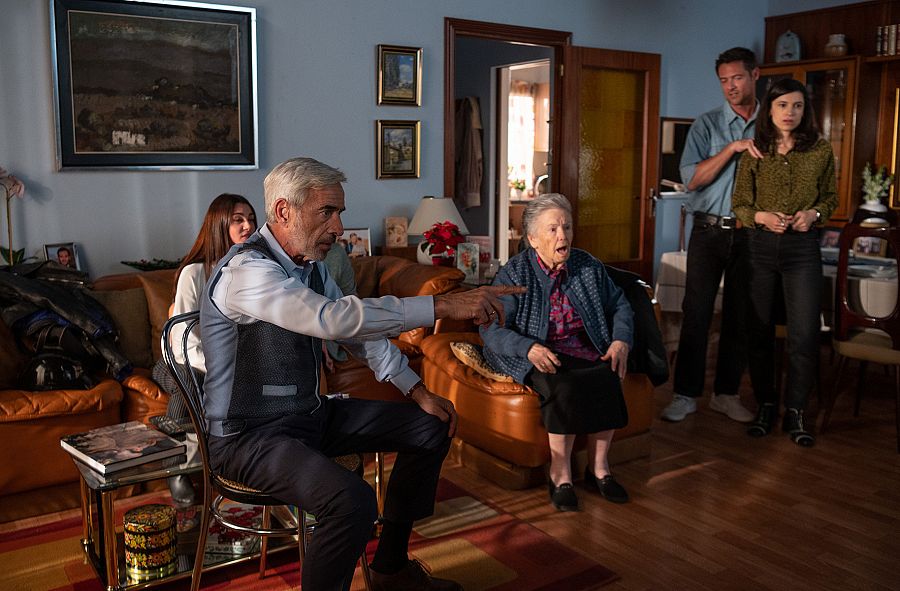 La familia Alcántara en una imagen del primer capítulo