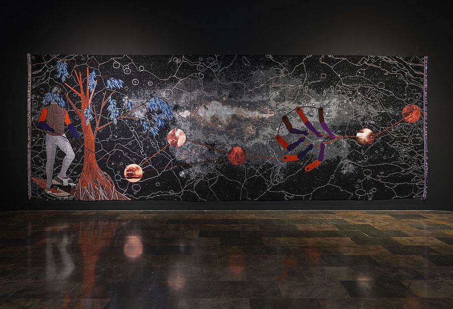 Doble trama (Otobong Nkanga, 2018)