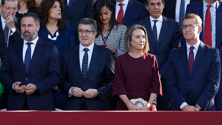 Desfile del Día de la Fiesta Nacional en Madrid