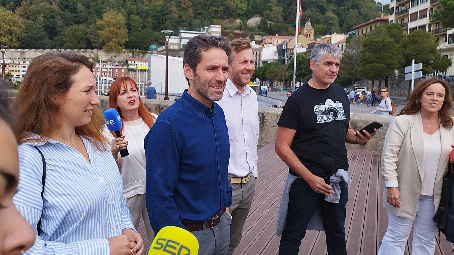 Borja Sémper participa en un acto del PP en San Sebastián