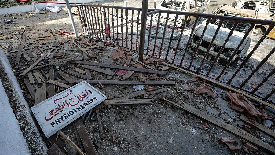 Al menos 500 personas han muerto y cientos han resultado heridas en un bombardeo al hospital árabe Al-Ahli de Gaza.