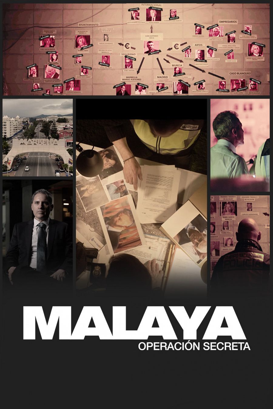 Póster  Malaya. Operación secreta