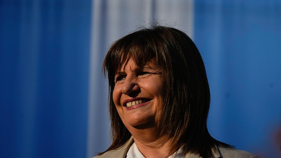 La candidata presidencial de Juntos por el Cambio, Patricia Bullrich