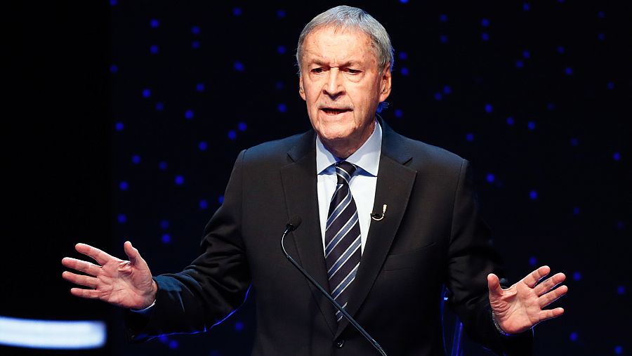 El candidato presidencial de Argentina por el partido Hacemos por Nuestro País, Juan Schiaretti