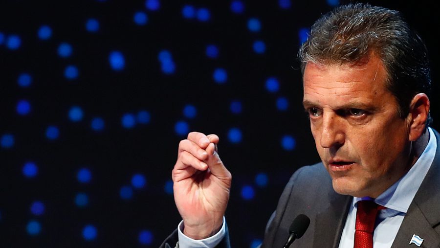 El ministro de Economía de Argentina, Sergio Massa