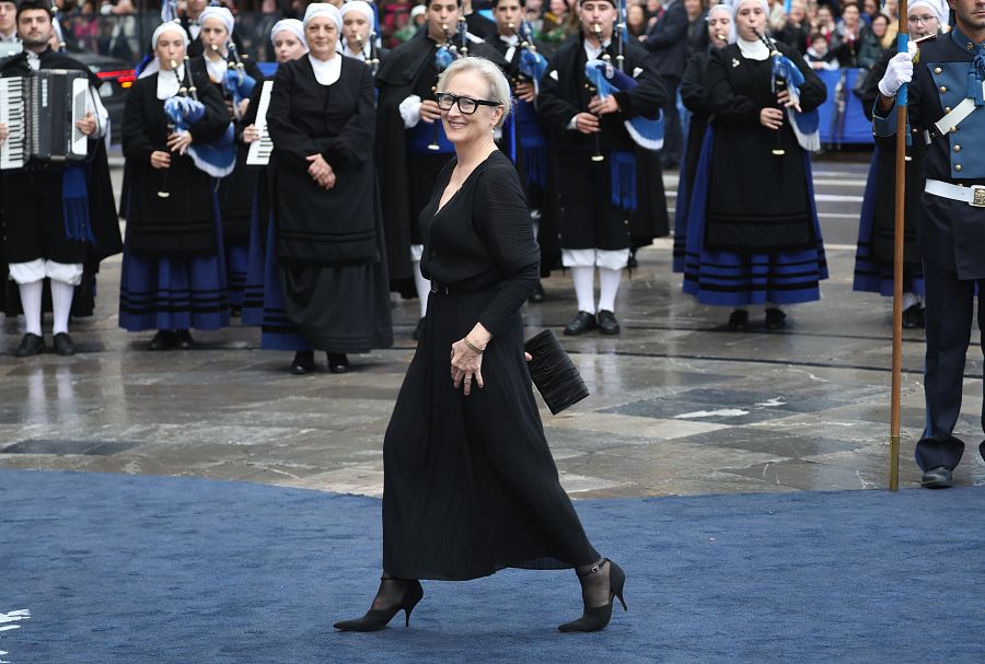  Meryl Streep, a su llegada al Teatro Campoamor de Oviedo.